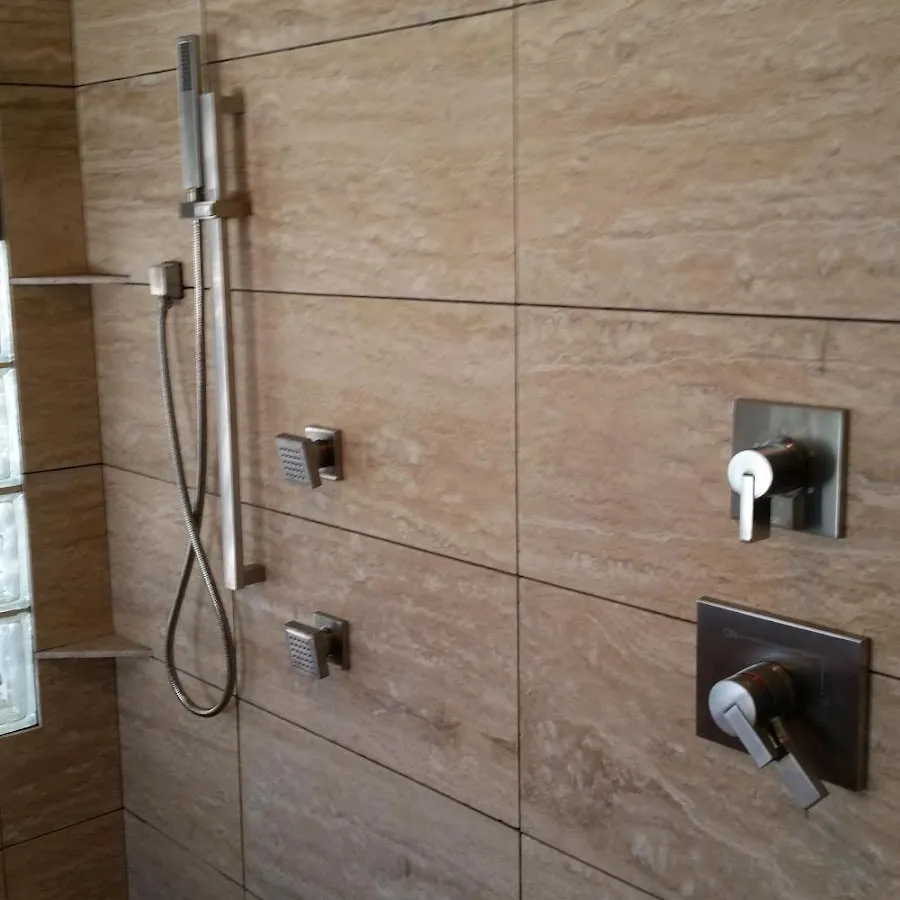 Shower fixture installation for Water Heater Replacement in Charter Oak